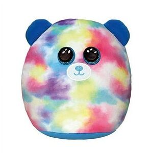 Ty Squish-a-Boo Hope the Bear Colorful Tie-Dye Plush Bear